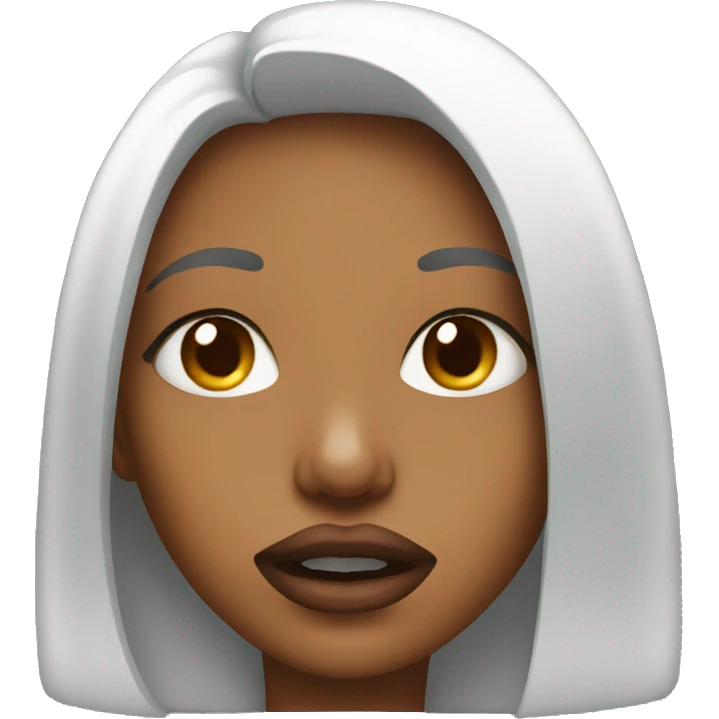 girl  lips emoji