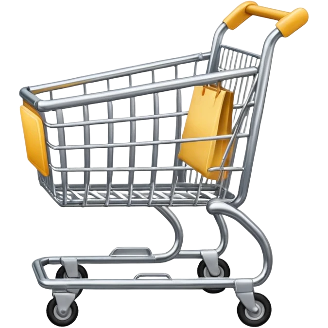 Shopping cart emoji