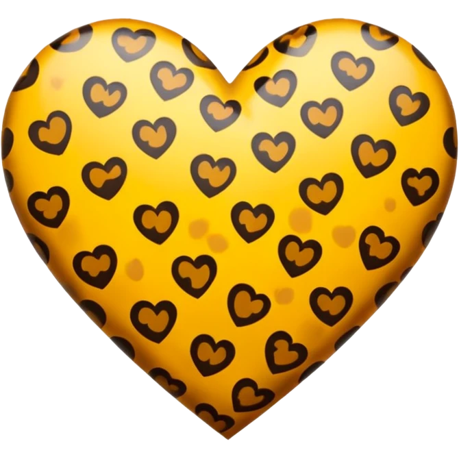 قلب پلنگی emoji