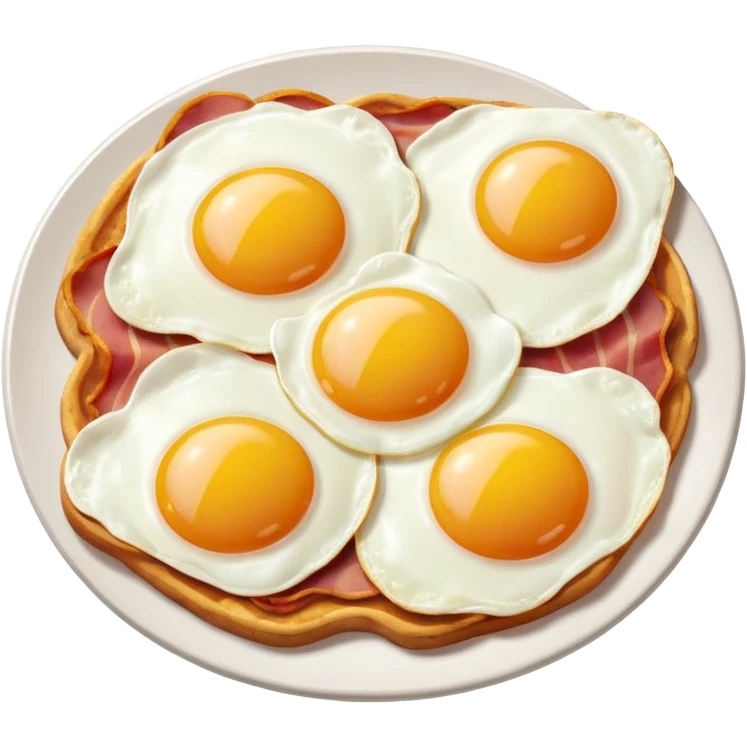 bacon eggs and ham emoji