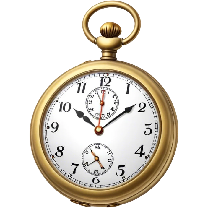Pocket watch emoji