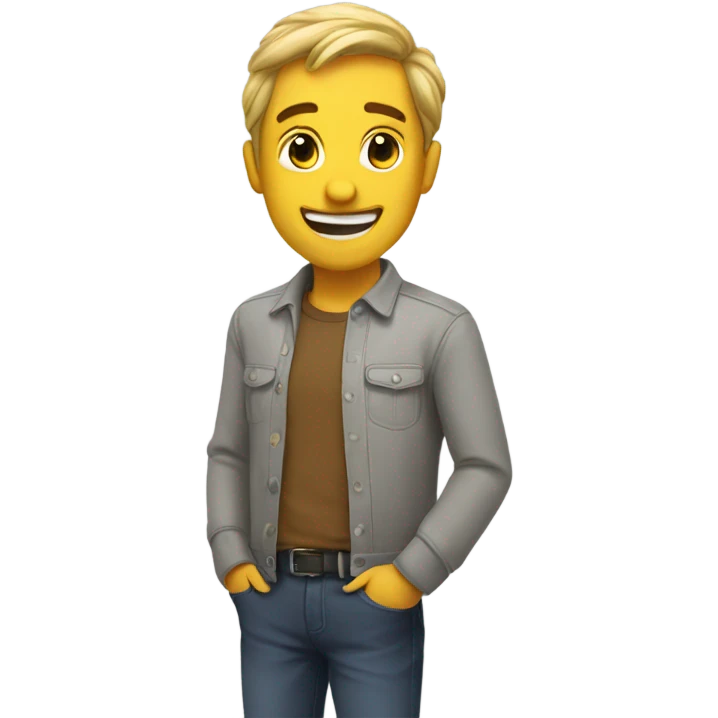 Me happy emoji