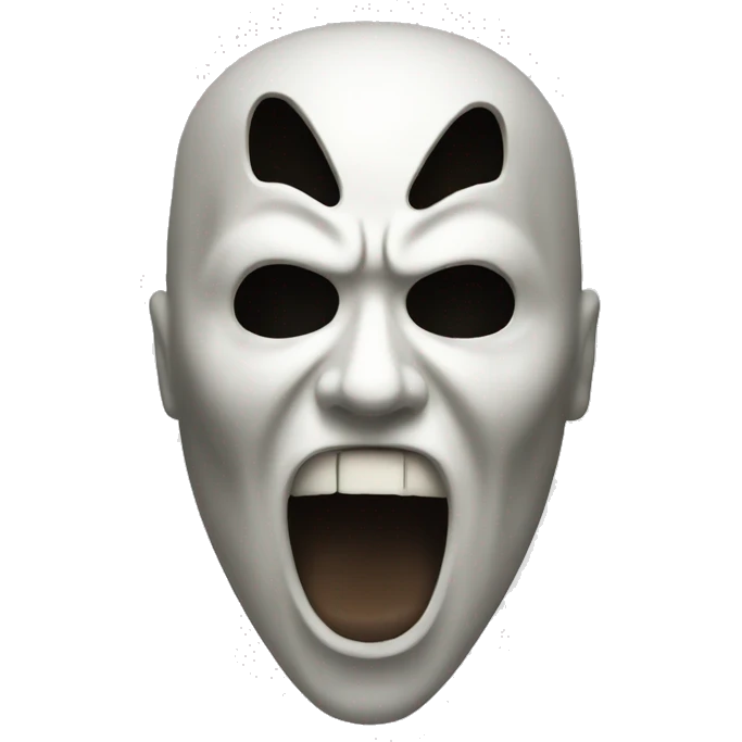 scream mask emoji