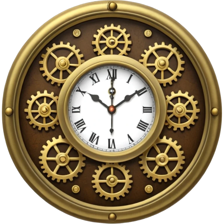 mechanic clock emoji