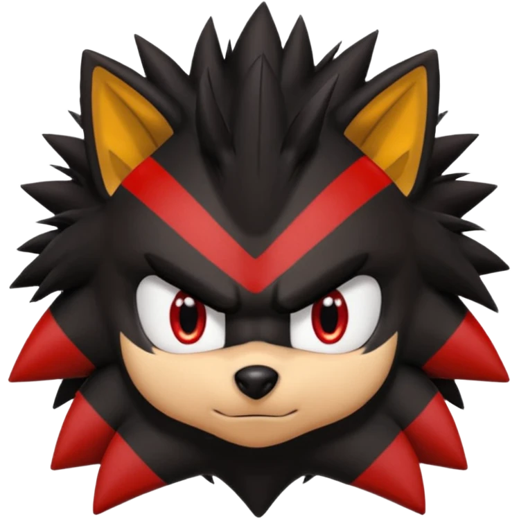 Shadow the Hedgehog emoji