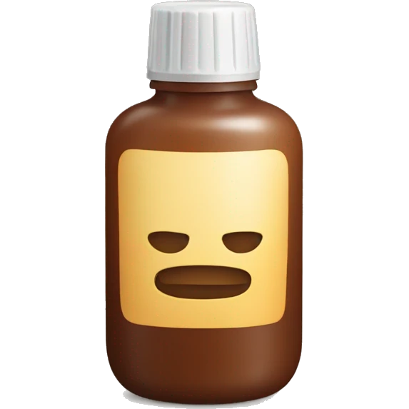 brown gel bottle emoji