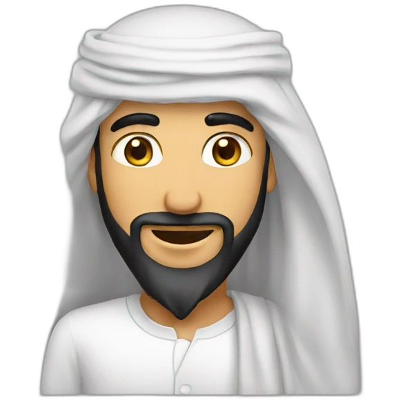 Chat arabe emoji