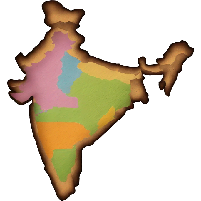 Map Of India emoji