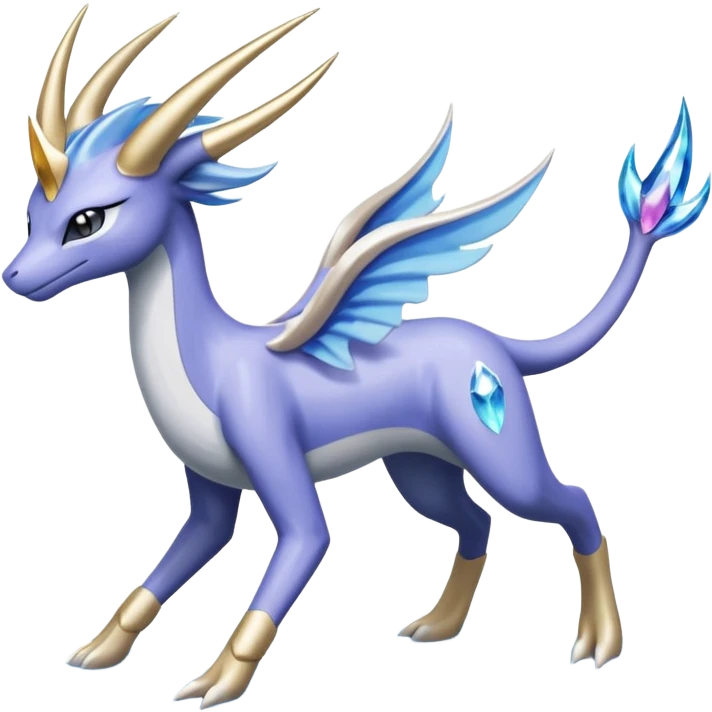 Cresselia-Suicune-Amaura-Dialga-fusion emoji