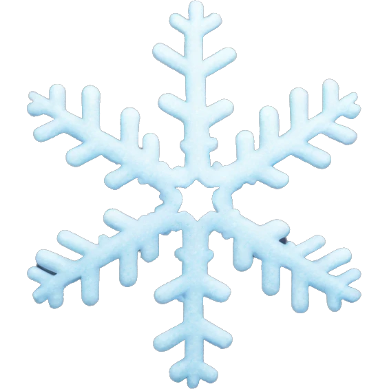 snow flake emoji