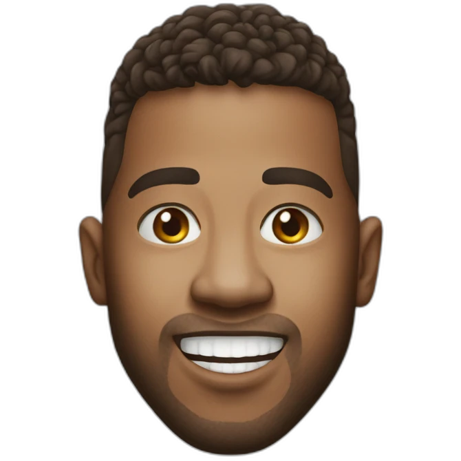 bayern münchen player jumping big head emoji