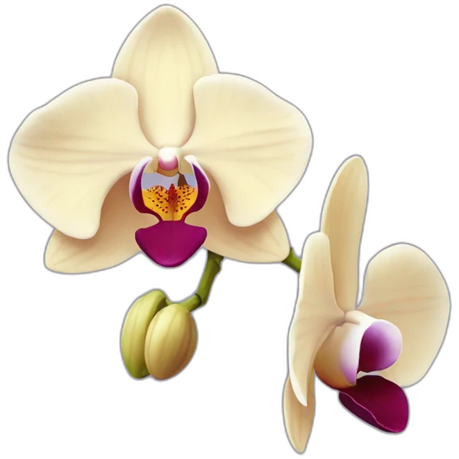orchid emoji