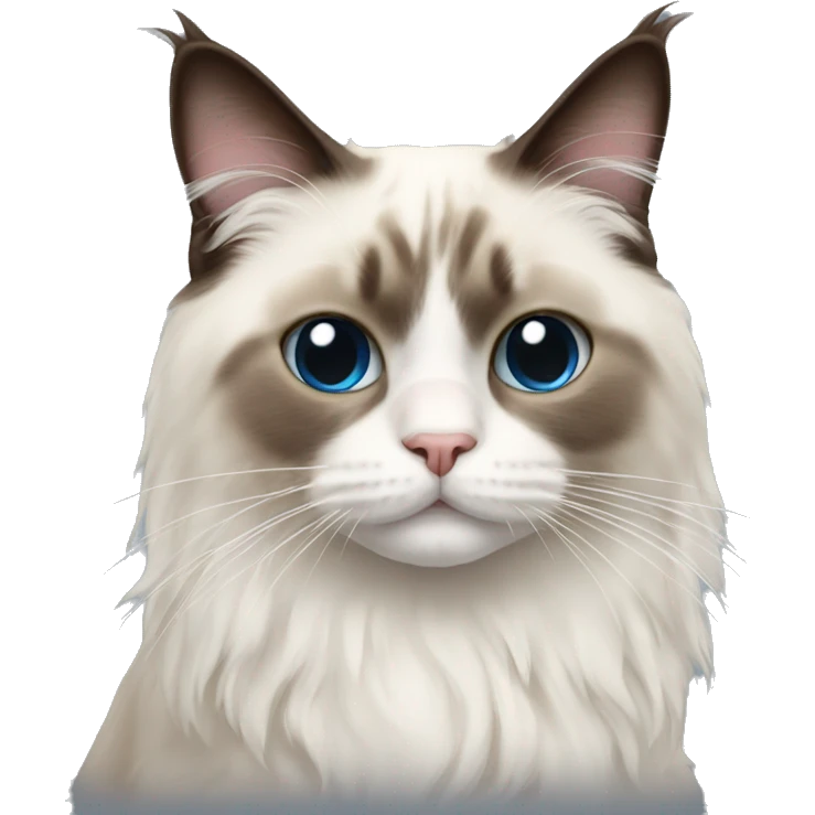Ragdoll cat emoji