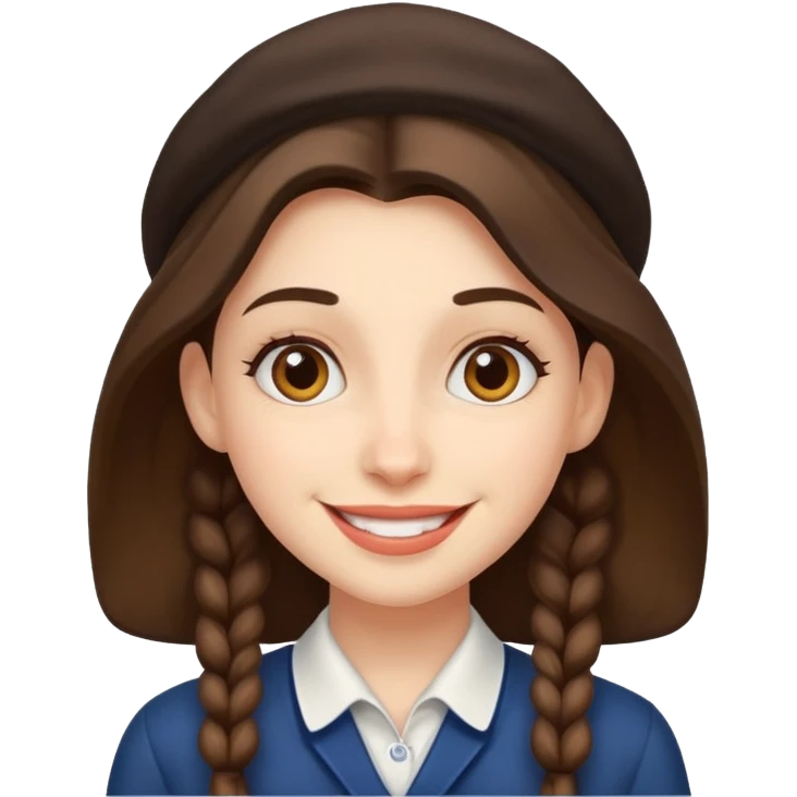 cool jewish girl emoji