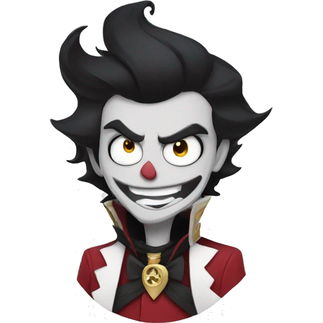 Alastor from hazbin hotel,  emoji
