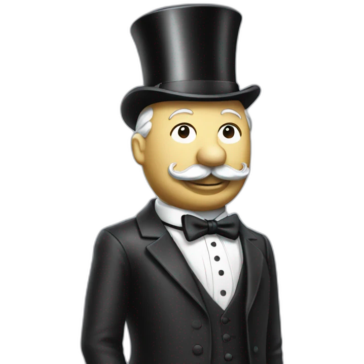 Mr Monopoly emoji