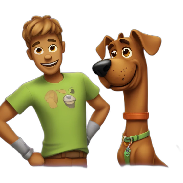 Scooby and Scrappy Doo emoji