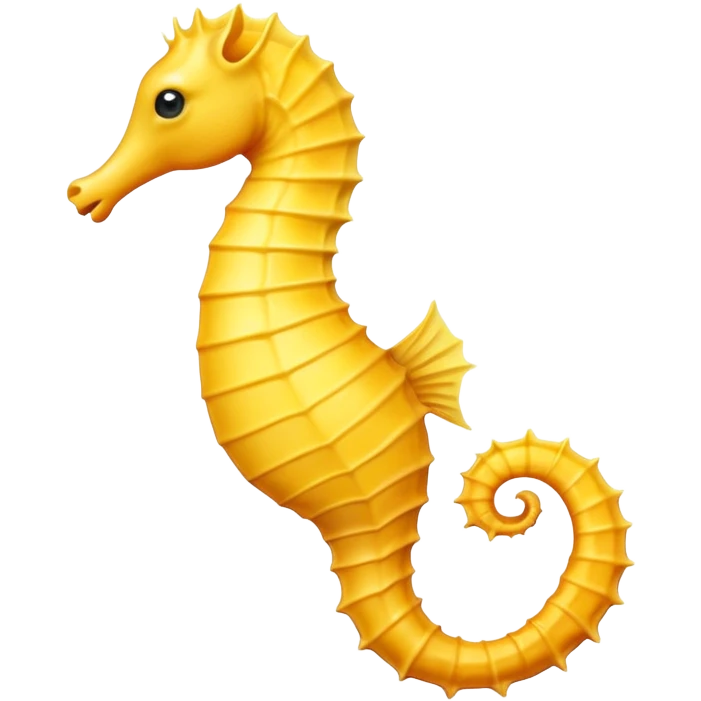  Yellow Sea horse emoji