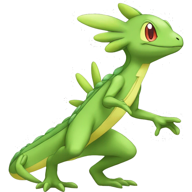  Treecko-Sceptile-Celebi-Fakemon full body emoji