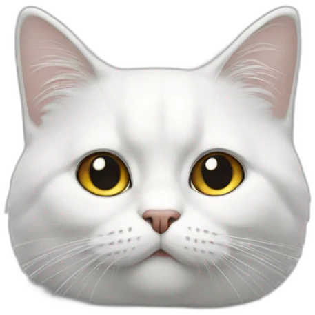 un-chat-blanc emoji