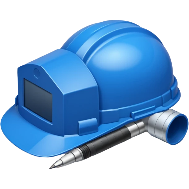 blue construction drawing emoji