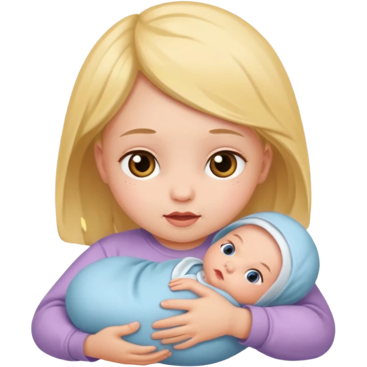 newborn baby girl emoji