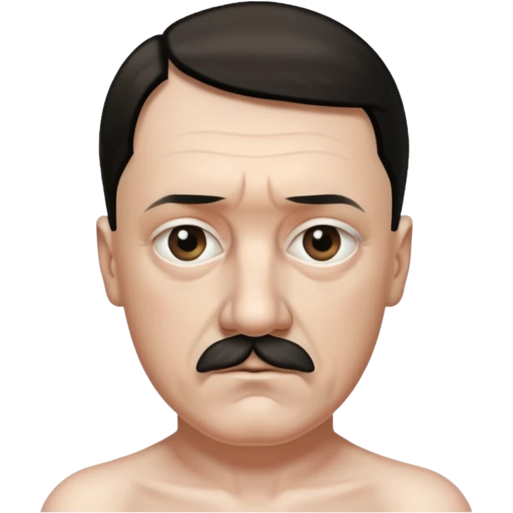 Голый Гитлер  emoji