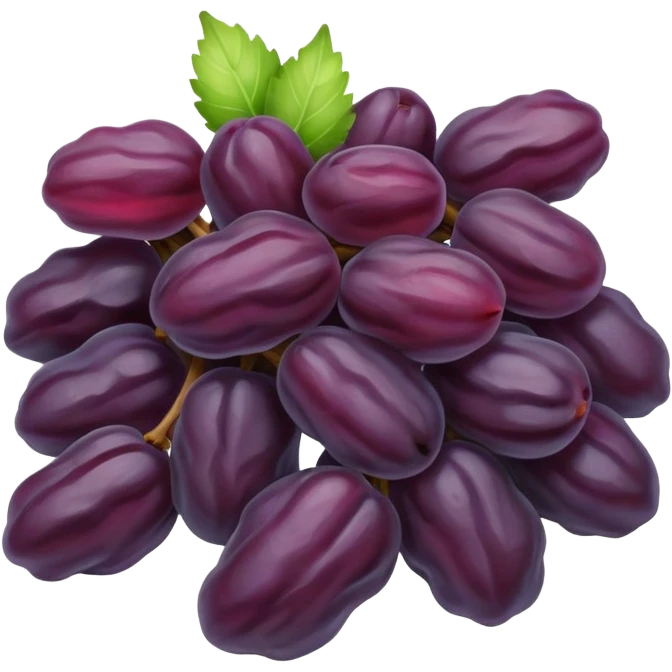 bunch of purple raisins emoji
