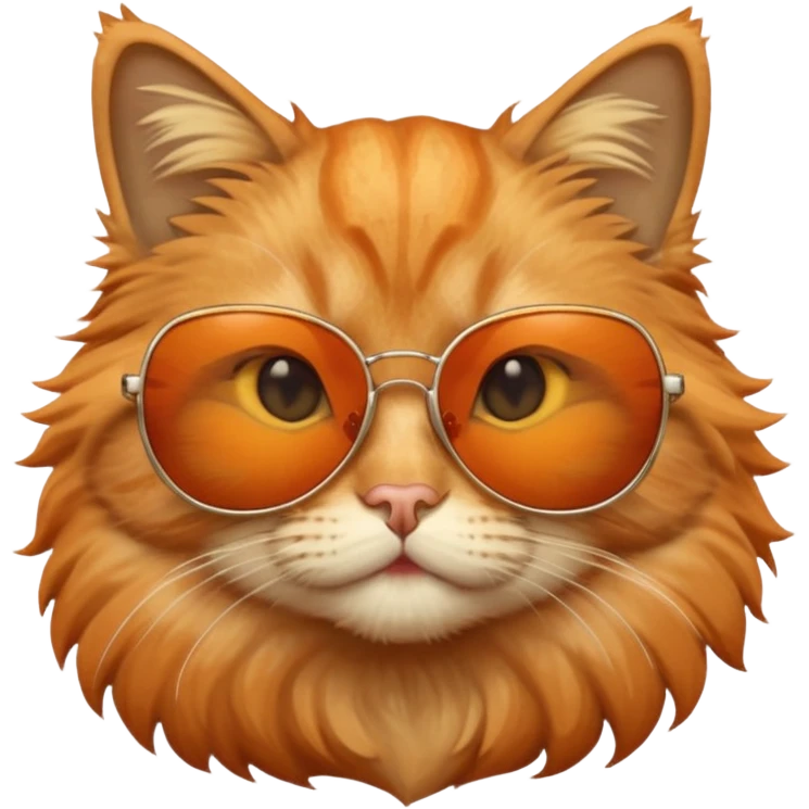 Cat wearing sunglasses emoji