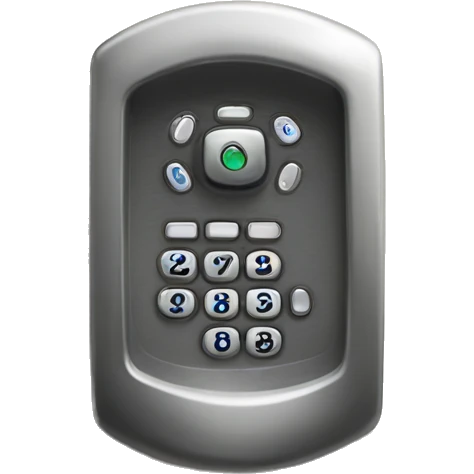keypad doorlock emoji