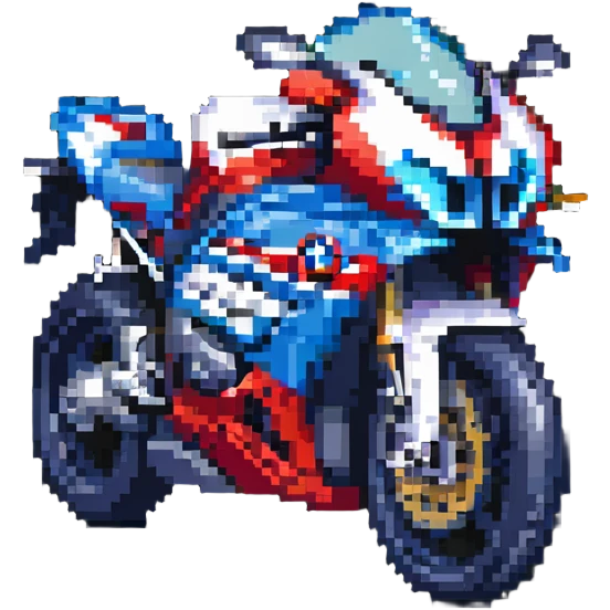BMW S1000 racing motorcycle emoji