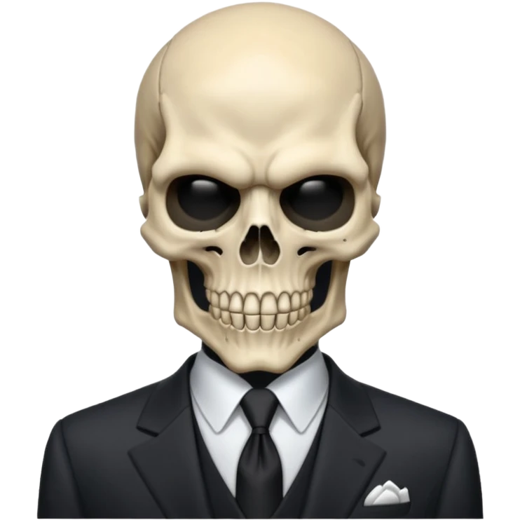 cinematic realistic Megadeth iconic mascot emoji