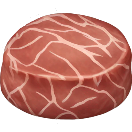 round meat emoji