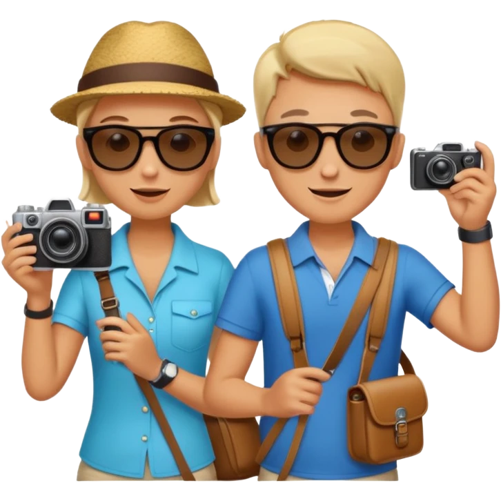 Tourists Taking Photos emoji