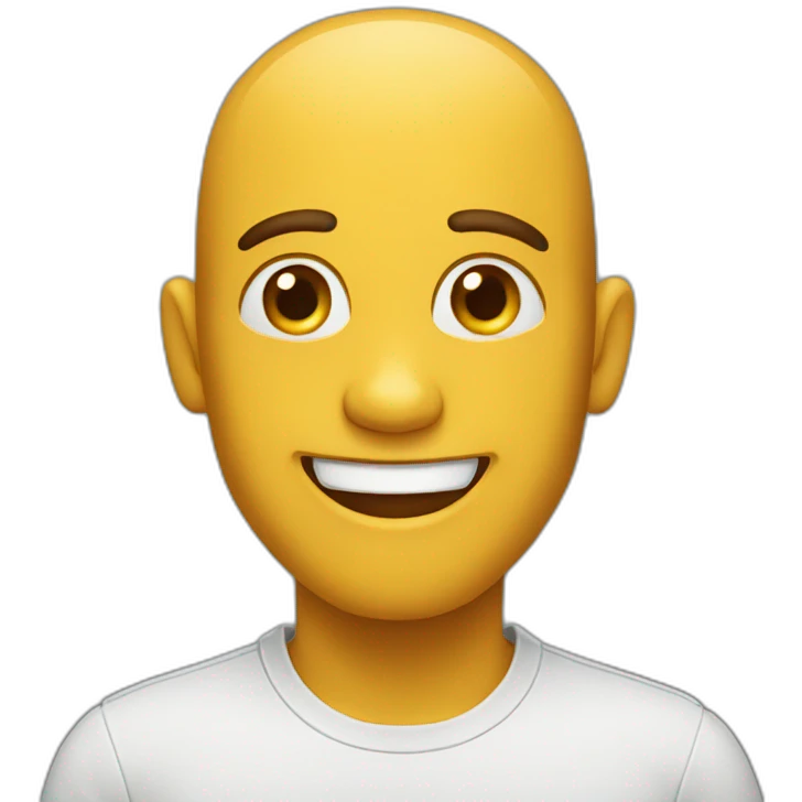 happy looking person emoji