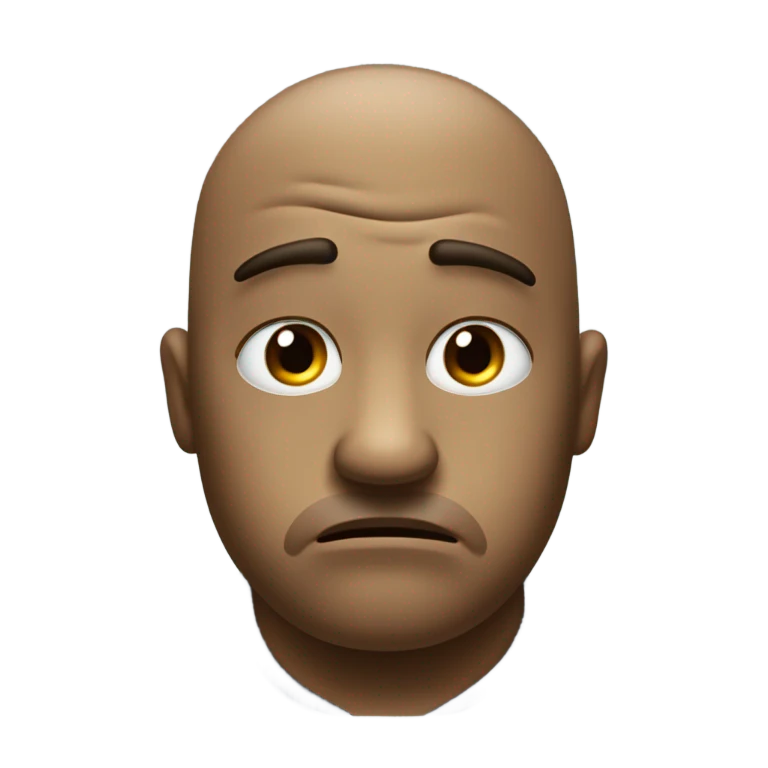 Disappointed  emoji