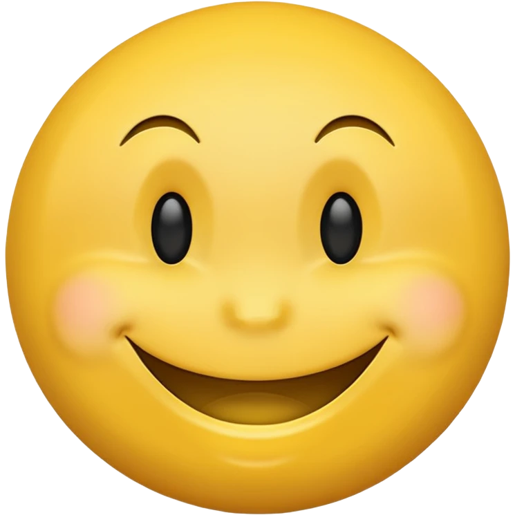 Yellow smiley face emoji