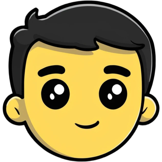 side eye cartoonish sticker emoji