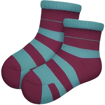 a pair of socks emoji