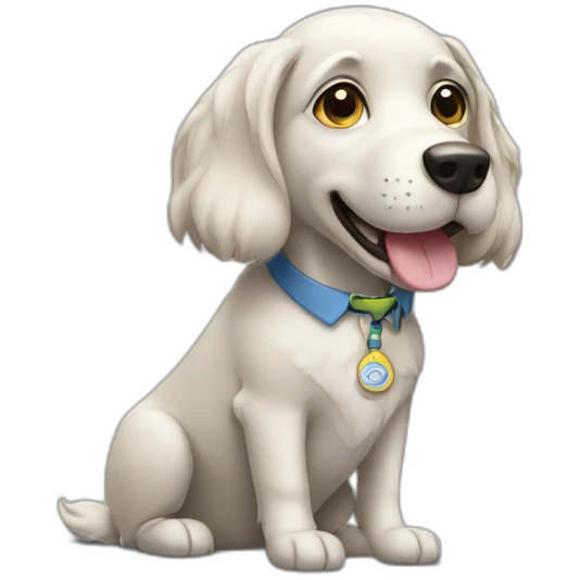 business dog emoji