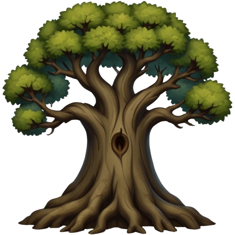 dark old deep trees  emoji
