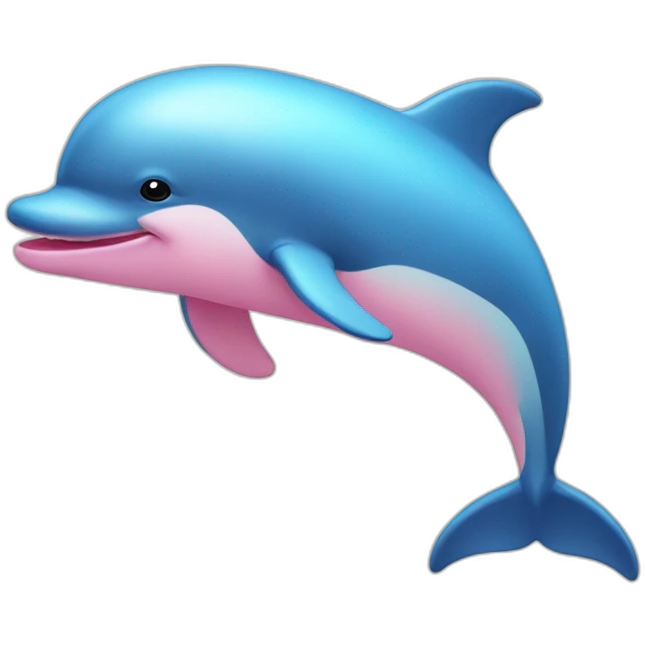pink dolphin emoji