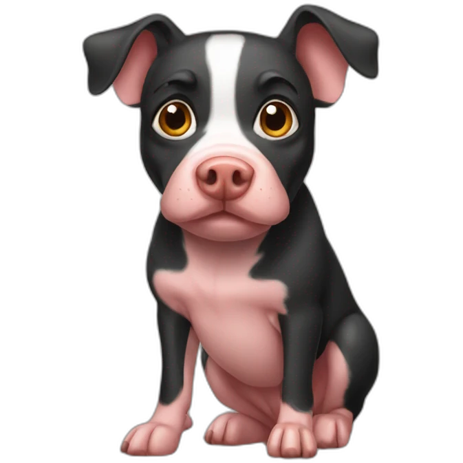 pig dog emoji