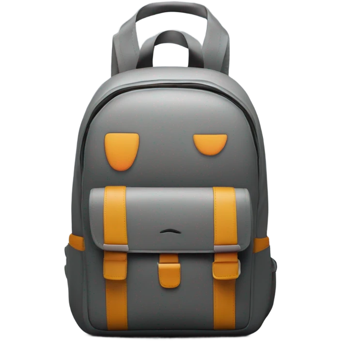 Designer backpack emoji