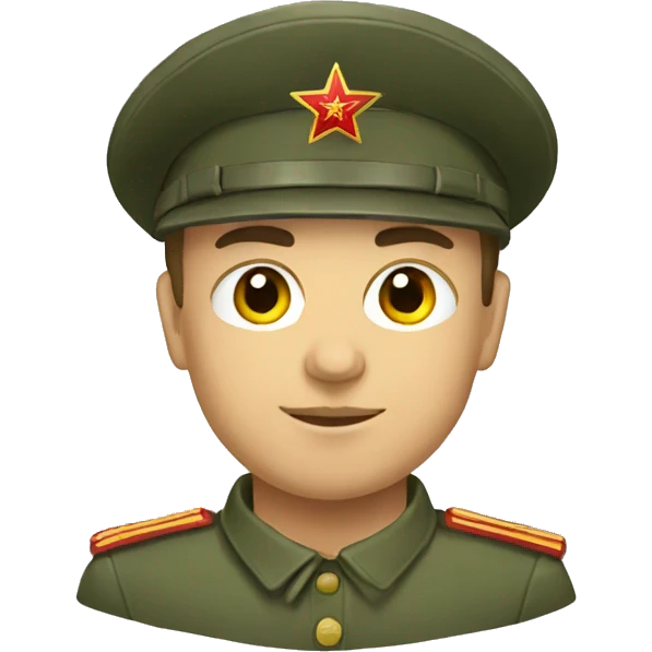 the USSR Soldier emoji