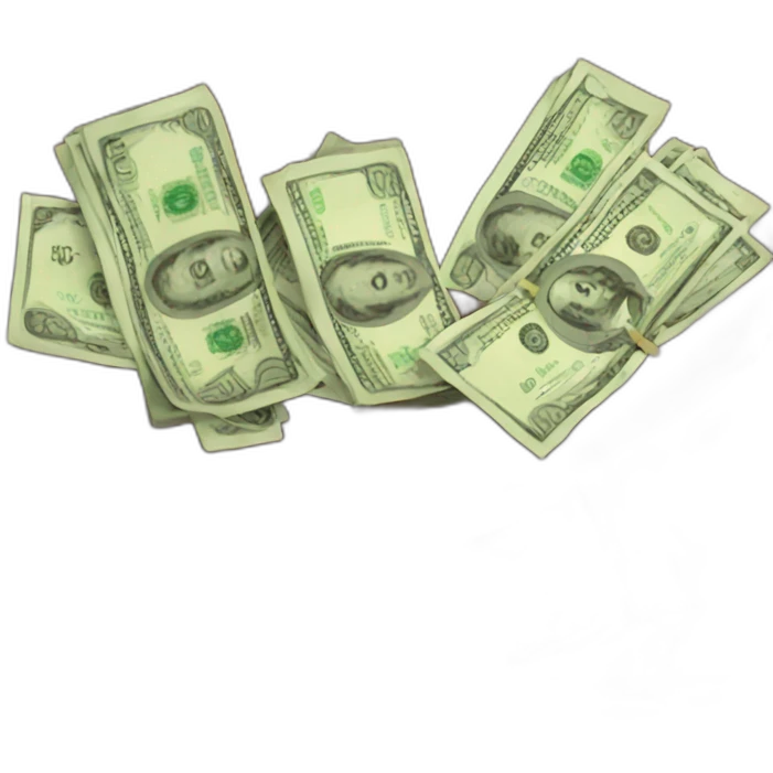 briefcase with money emoji