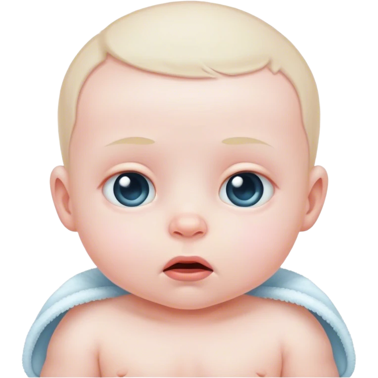 Cold baby emoji