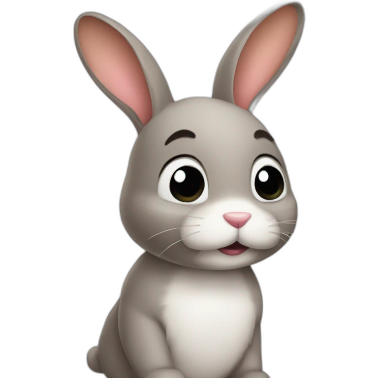 impatient-bunny emoji