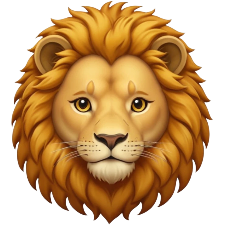 in lion family, only Father., full emoji