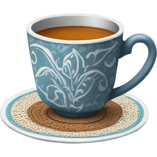 Homely Indian cup of chai  emoji
